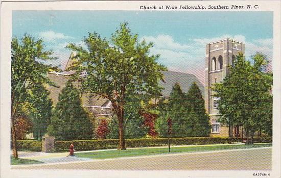 Church Of Wide Fellowship Southern Pines North Carolina 1943