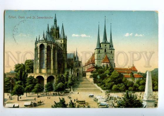 155973 GERMANY ERFURT St.Severikirche Vintage RPPC