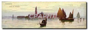 Old Postcard Venezia Isola S Giorgio