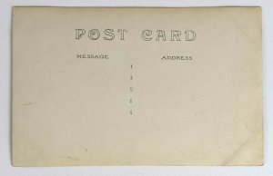 1910s Klinger Iowa General Store Rural Farm RPPC Postcard Buckboard Wagons 