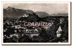 Old Postcard Stadtpanorama vom Kapuzinerberg (Imberg)