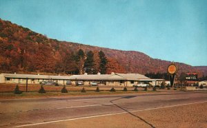 Warren PA-Pennsylvania, Conewango Motel Restaurant Pool Hotel Vintage Postcard