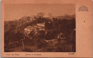 Indonesia Imogiri Near Djokja Cemetery of the Sultans Vintage Postcard C079