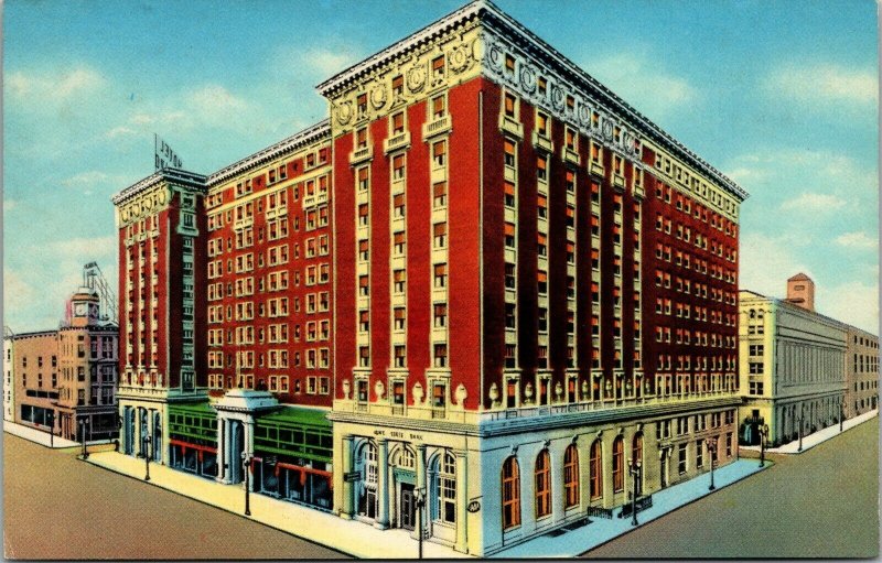 Vintage Pantlind Hotel Grand Rapids Michigan MI Postcard