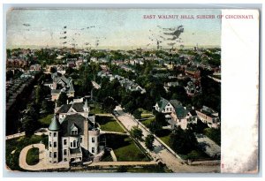 1906 East Walnut Hills Suburb Exterior Building Cincinnati Ohio Vintage Postcard