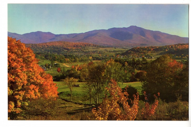 OVERSIZE  Mountains, Sheffield, Vermont, Aprox 5.5 X 8.5 inches