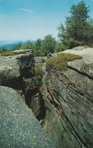 View from the rocks at Rock City Park NY, New York between Olean and Bradford PA