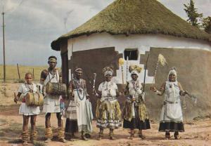 Stamlewe Africa Tribe Tribal Fashion Postcard