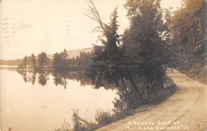 Lake Dunmore Vermont Beauty Spot Scenic View Real Photo Postcard AA51443