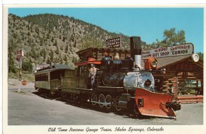 US    PC2870 OLD TIME NARROW GAUGE TRAIN, IDAHO SPRINGS, CO