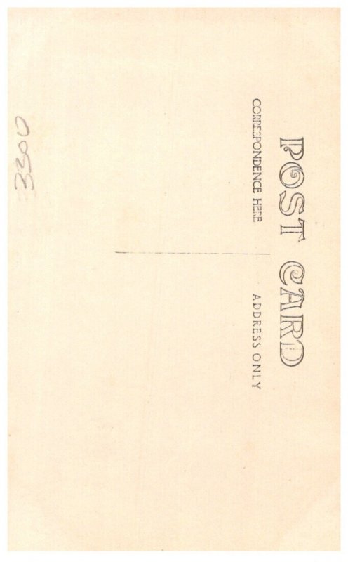 Geisha Child Girl serving Tea, RPPC