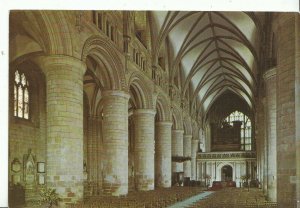 Gloucestershire Postcard - The Nave - Gloucester Cathedral   AB1487