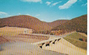 Pennsylvania George B Stevenson Dam Between Austin and Sinnemahoning