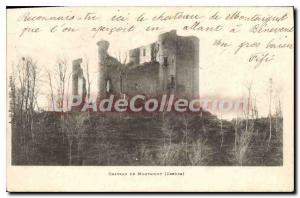 Postcard Old Montaigut Chateau