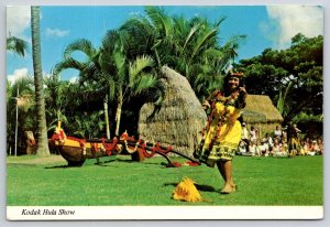 1979  Kodak Hula Dancers Show  Hawaii  Postcard