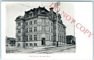 Pre-1907 Canada B.C. Victoria Post Office Building British Columbia Card UDB A28