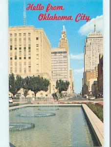 Pre-1980 GREETINGS FROM POSTCARD Oklahoma City OK ho5904@