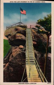 The Last Stairway to Top of Chimney Rock  PC