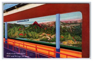 Model of Nikko District Century of Progress Chicago UNP DB Postcard K16