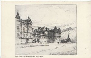 Scotland Postcard - The Palace of Holyroodhouse - Edinburgh   ZZ42