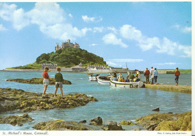 Cornwall Postcard - St Michael's Mount - Ref TZ5136