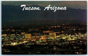 M-55441 Tucson At Night Tucson Arizona