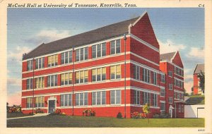 McCord Hall at University of Tennessee Knoxville, Tennessee, USA College Unused 