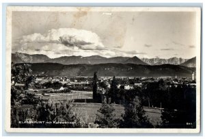 1931 Klagenfurt am Wörthersee Karawanken Carinthia Austria RPPC Photo Postcard