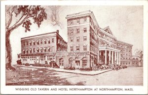 Massachusetts Northampton Wiggins Old Tavern and Hotel Northampton