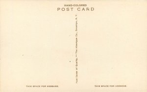 Hand-Colored Postcard; Approach to Soboba Hot Springs, San Jacinto CA 1920s