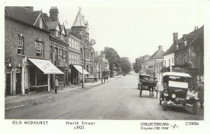 Sussex Postcard - Old Midhurst - North Street c1921 - Pamlin Prints - Ref BR626