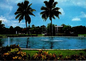 Bahamas Freeport Vacation Paradise With International Bazaar In Background