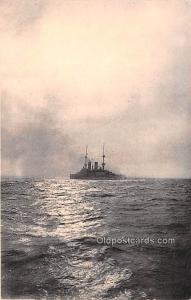 Publisher Carl Speck & Co, Kiel Military Battleship Unused 