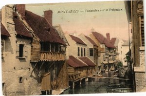 CPA MONTARGIS - Tanneries sur le Poisseaux (227716)