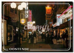 Modern Postcard Oostende Vlaanderenstraat