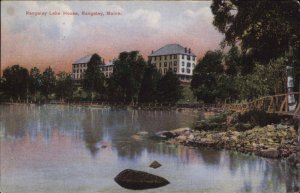 Rangeley Maine ME Lake House 1900s-10s Postcard