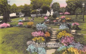 Gardens, General Lewis Hotel - Lewisburg, West Virginia WV  