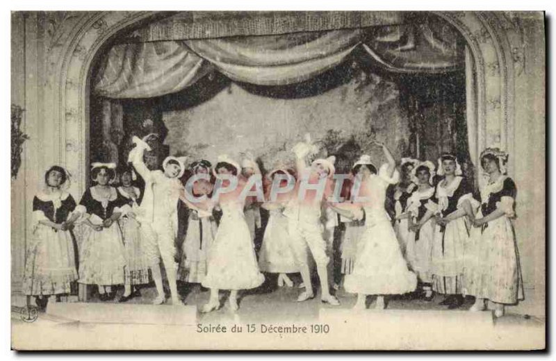 Old Postcard Theater Evening of 15 December 1910