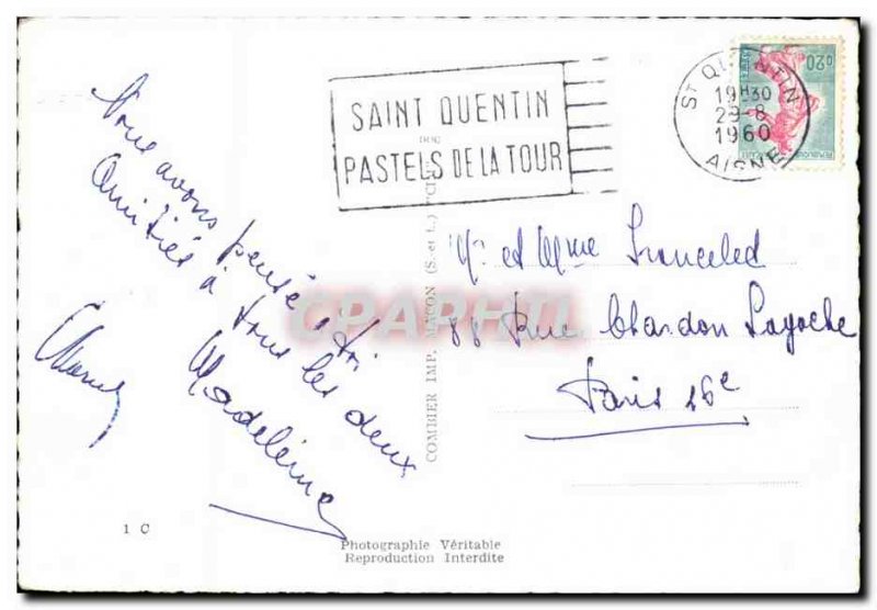 Modern Postcard St Quentin