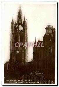 Postcard Old St Nicholas Cathderal Newcastle Upon Tyne