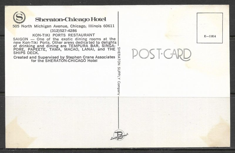 Illinois, Chicago - Sheraton-Chicago Hotel - [IL-126]