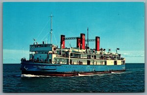 Postcard c1960s S. S. Prince Edward Island Icebreaker Ferry PEI to New Brunswick