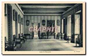 Old Postcard Corsica Ajaccio Corsica reception Salon Napoleon House