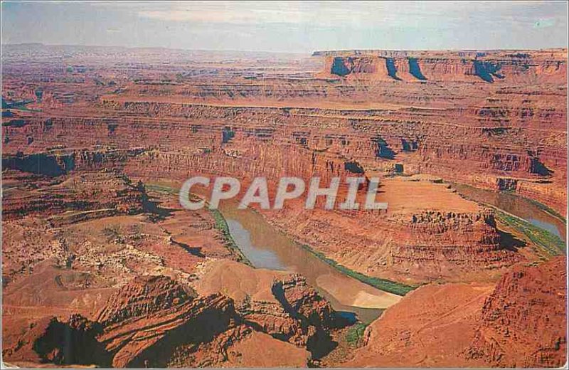 Postcard Modern Colorado River From Near Dead Horse Point Moab Utah off US hi...