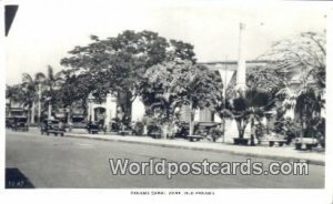 Real Photo Panama Canal Zone Old Panama Panama Unused 