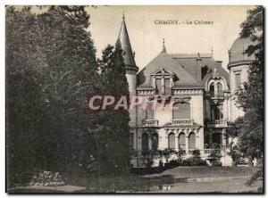 Old Postcard Chagny Le Chateau