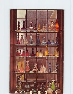 Postcard Perfume Bottles, Sandwich Glass Museum, Sandwich, Massachusetts