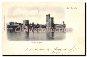 Old Postcard La Rochelle Entree Du Port