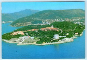 DUBROVNIK, Croatia ~ Aerial View HOTEL DUBROVNIK PRESIDENT 4x6 Postcard