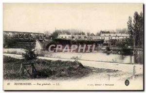 Rethondes - Generale view Old Postcard